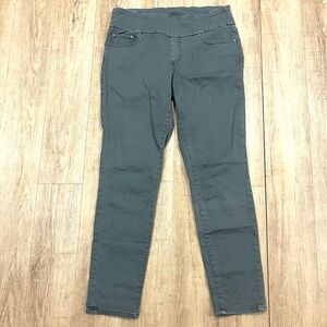 Jag Jeans High Rise Skinny Jeans Pull On Slate Blue 12